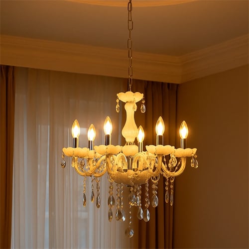 Chandelier selection guide with elegant lighting style size and placement for modern home decor inspiration.