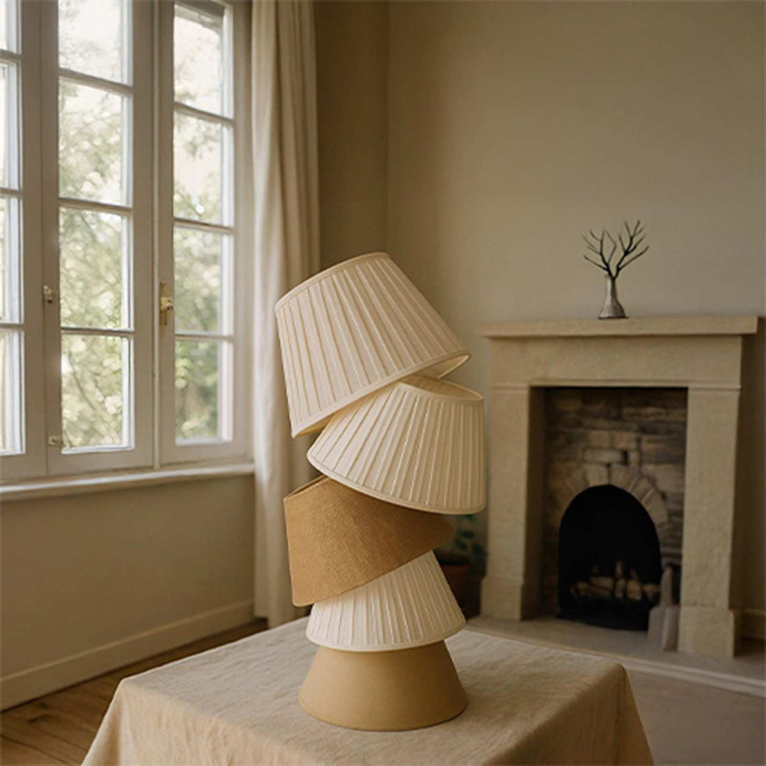 Lampshade selection ideas for table and floor lamps with modern lighting and cozy home decor inspiration.