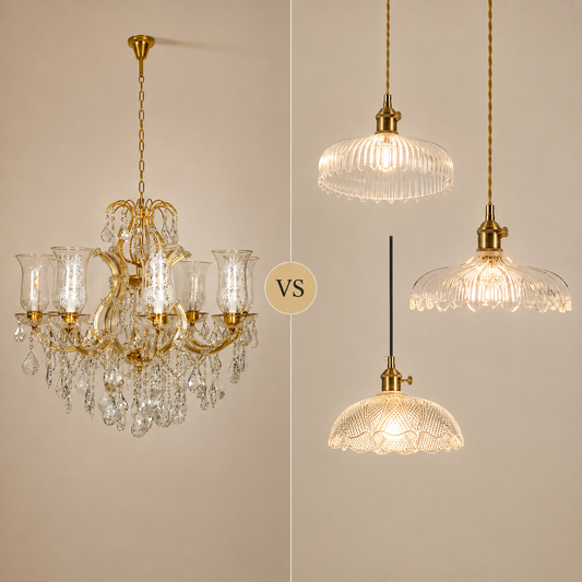 Pendant Lights vs. Chandeliers: Which Is Right for Your Home?