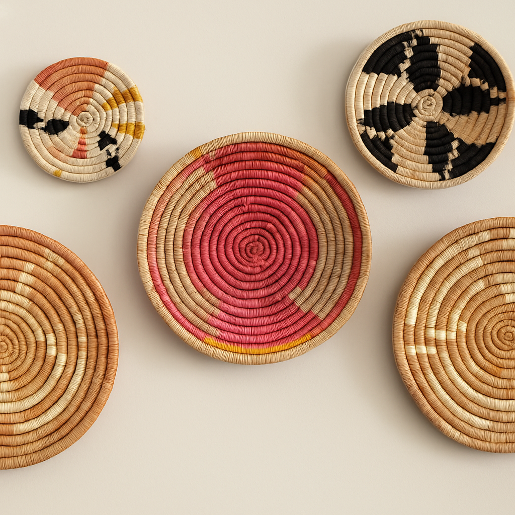 Wall basket decor ideas with easy hanging styling and rustic home decor inspiration.