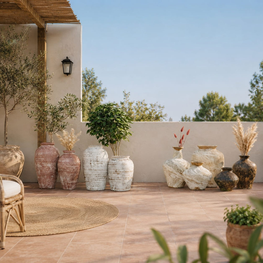 How to Choose Terracotta Planters for A Terrace Garden