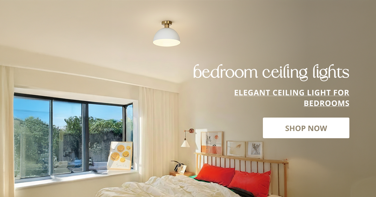 Bedroom ceiling lights with soft warm lighting perfect for cozy interior decor and comfortable room illumination.
