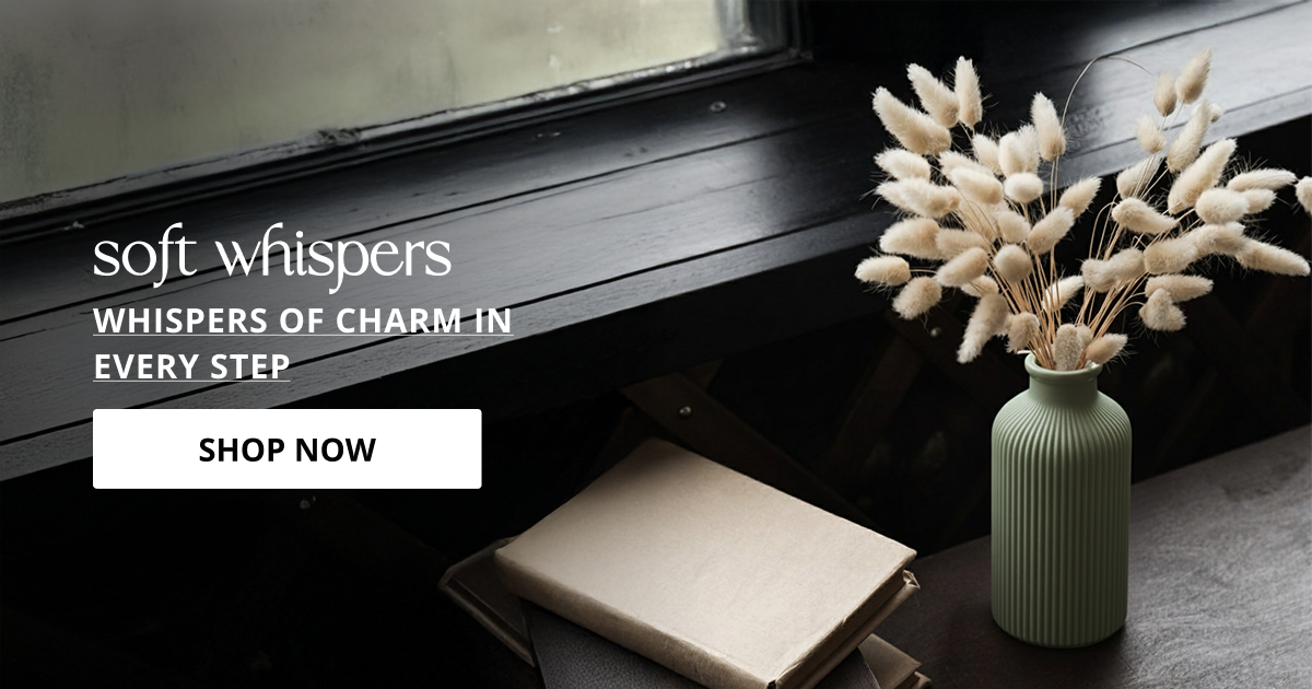 Soft dried bunny tail grass in decorative vase creating cozy natural texture for modern home decor and table styling.