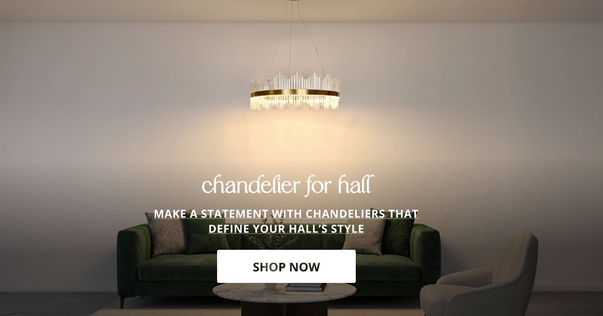 Chandelier for hall with modern ceiling design providing bright ambient lighting for entrance and home decor.