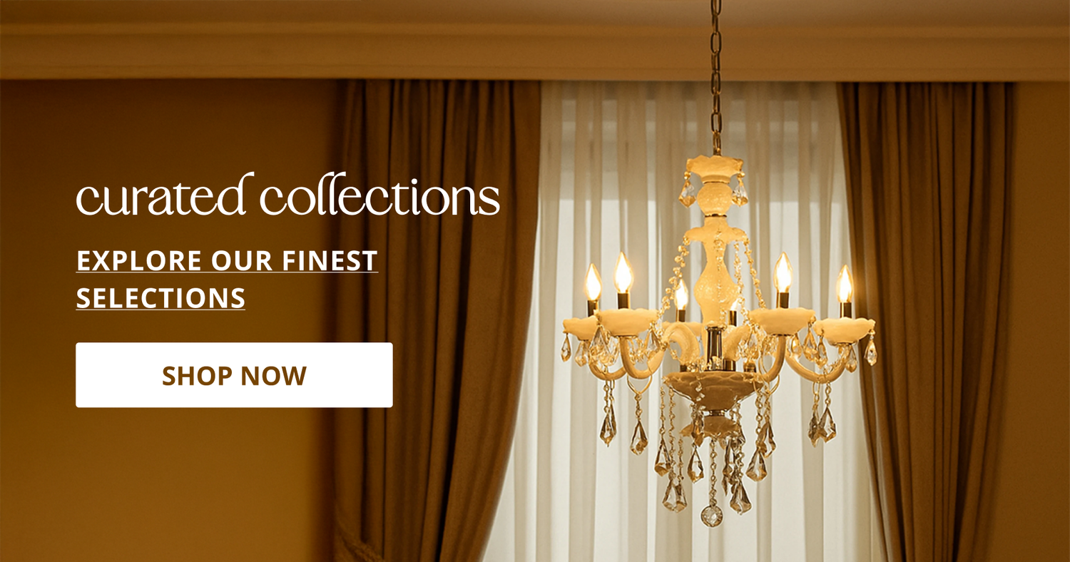 Shop by collection with modern lighting decor and accessories perfect for exploring stylish home interior categories.