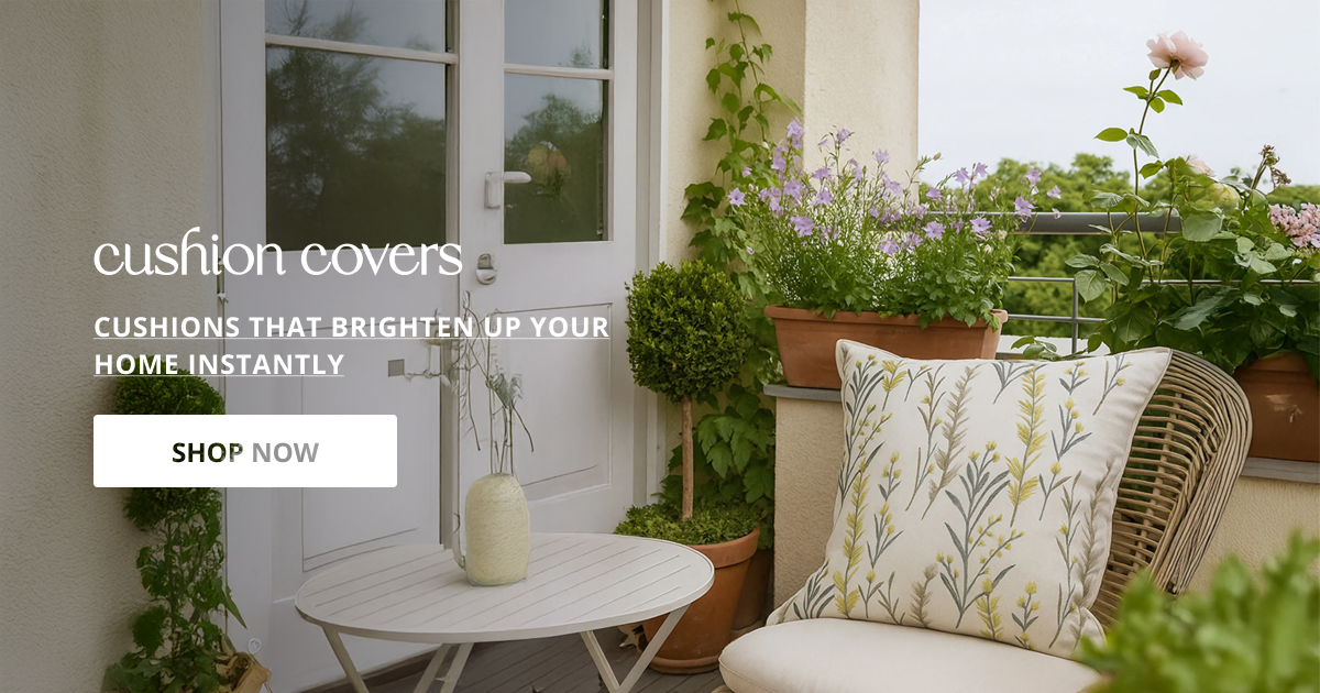Decorative cushion covers with stylish fabric patterns adding comfort and elegance to sofa seating and home decor styling.
