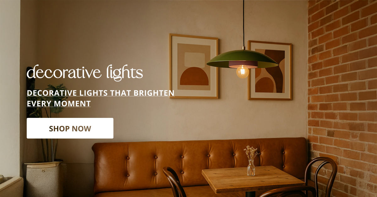 Decorative lights styled above sofa creating warm ambient glow enhancing cozy modern living room interior.