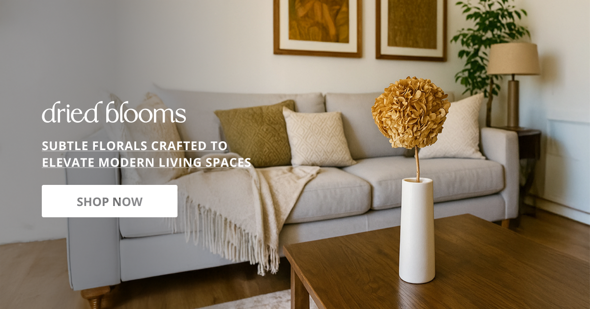 Dry grass flower home decor with natural stems perfect for vase styling table decor and aesthetic interior look.