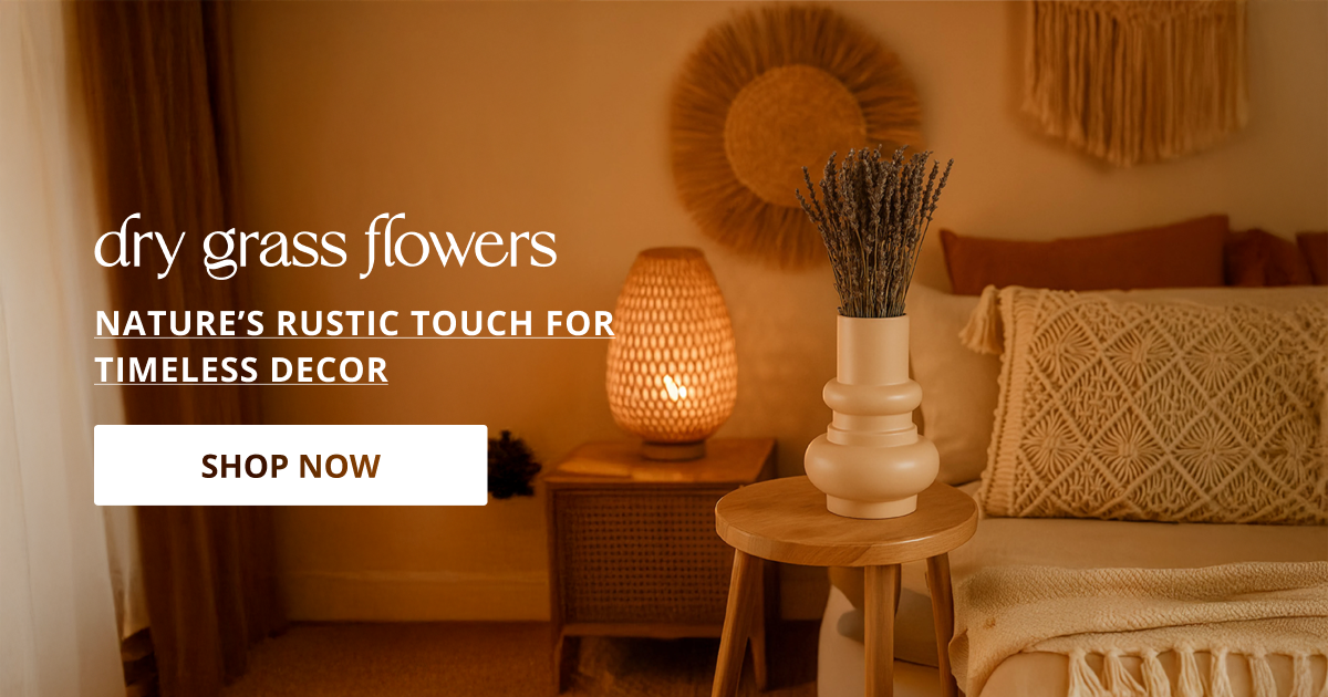 Best seller dried florals with natural preserved flowers perfect for vase styling table decor and aesthetic home interior.