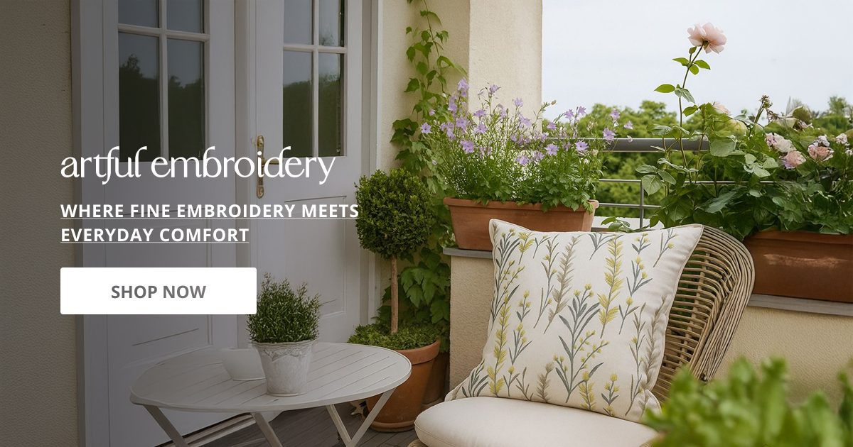 Embroidered pillow covers with decorative patterns perfect for sofa bedroom decor and elegant home styling.