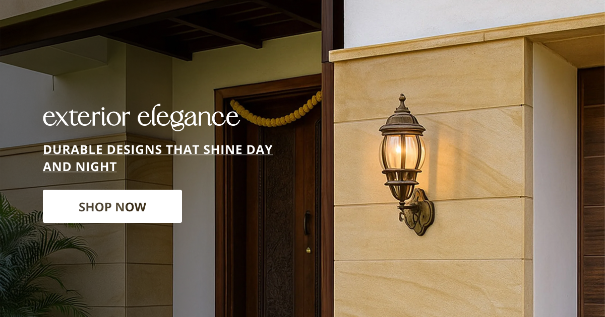 Exterior wall lights with durable outdoor design perfect for porch entrance garden walls and home exterior decor.
