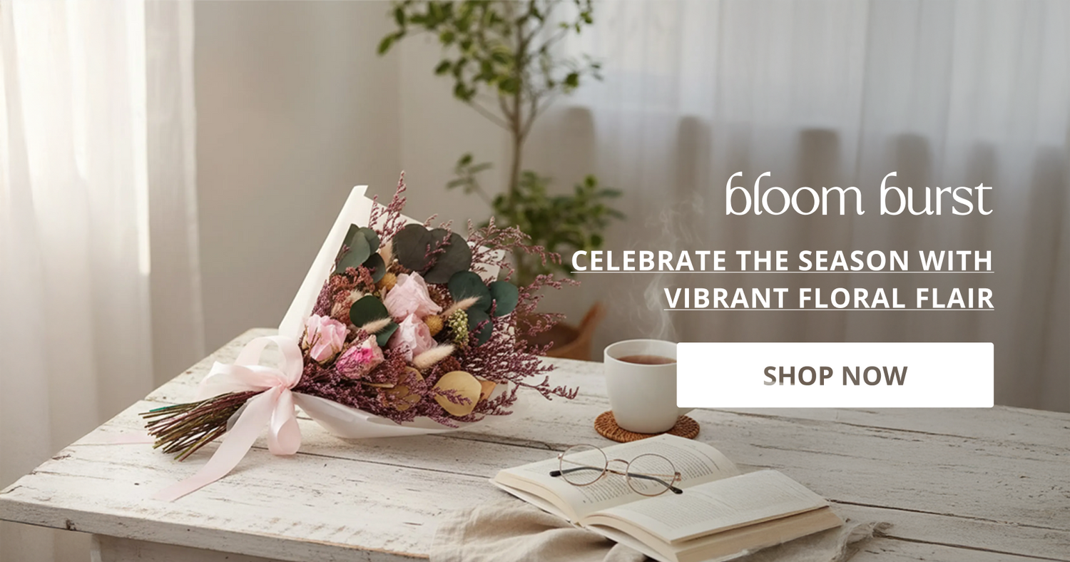 Flower bunch for decoration with artificial flowers perfect for vase styling table decor and home interior design.