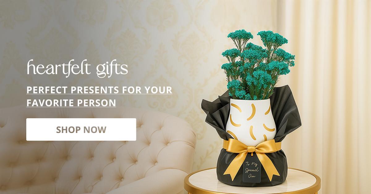 Gifts for special one with romantic decor flowers and accessories perfect for meaningful gifting and home styling.