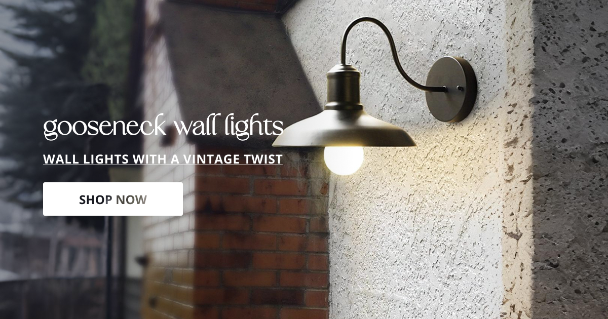 Gooseneck wall lights with adjustable arm design perfect for reading lighting bedside and modern wall decor.