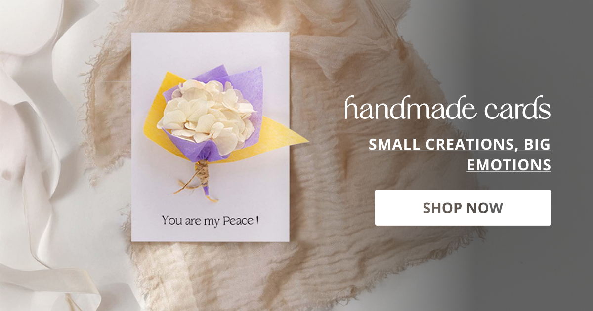 Handmade cards with artistic paper design perfect for gifting occasions decoration and creative home styling.