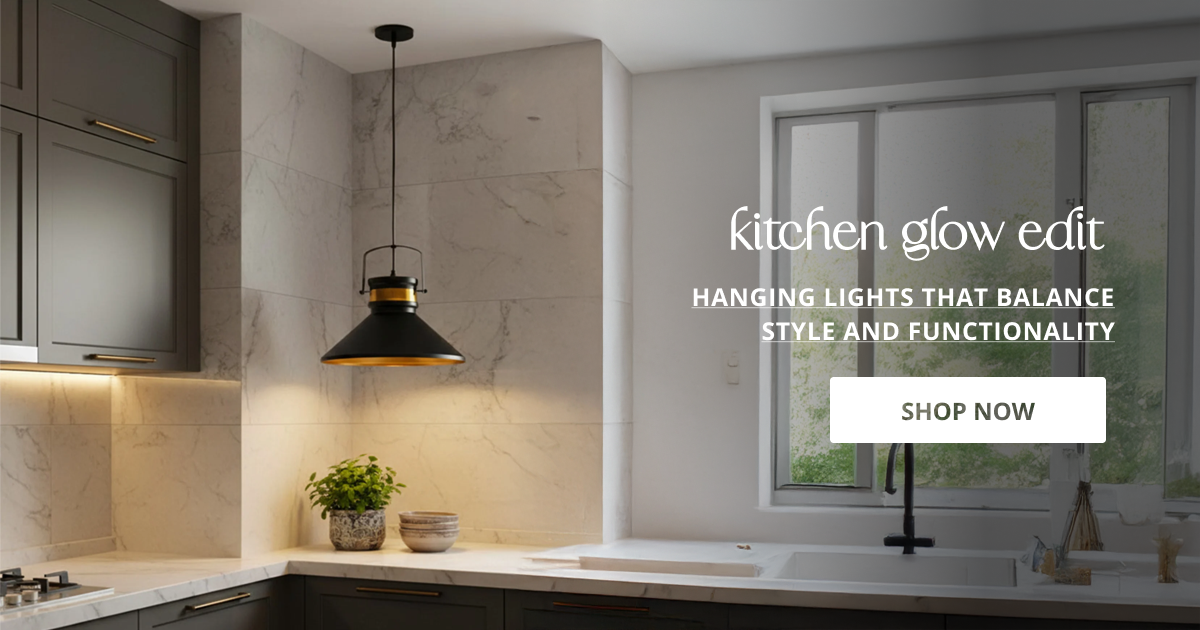 Modern hanging lights for kitchen with stylish pendant design giving bright lighting for cooking space and interior decor.