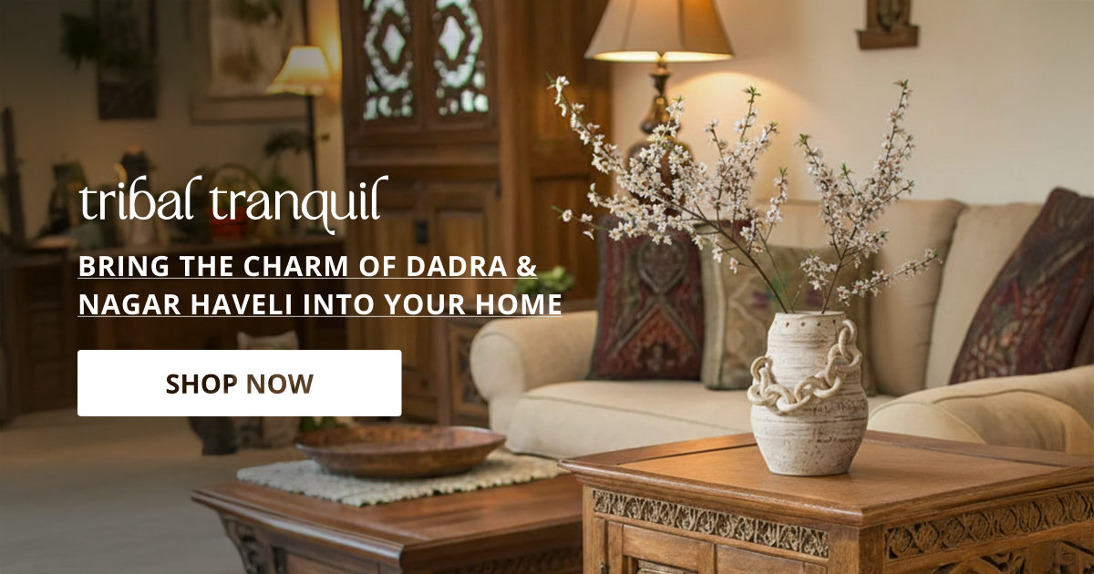 Home decor products in Dadra and Nagar Haveli featuring elegant living room setup with warm styling.