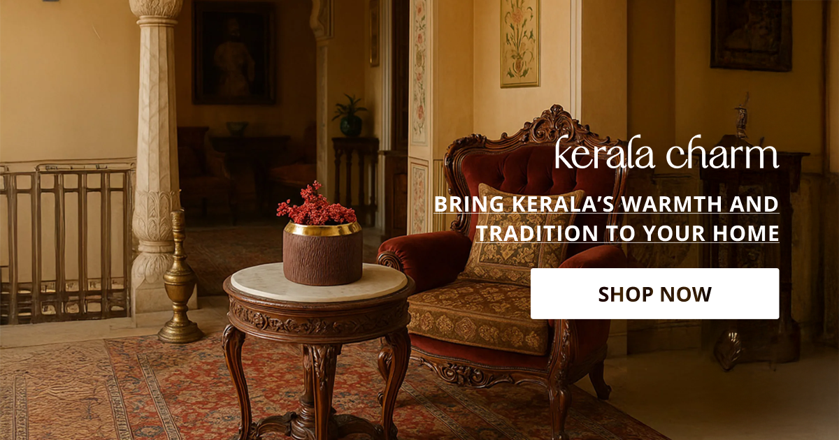 Home decor products in Kerala with stylish lighting and accessories perfect for modern interior styling and decor.