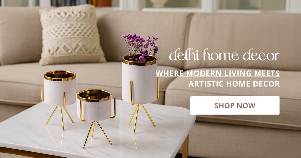 Home decor products in New Delhi with stylish decor lighting and accessories perfect for premium home interior styling.