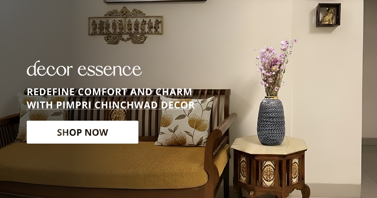 Home decor products in Pimpri Chinchwad styled with cozy seating and decor accents creating stylish home interior.