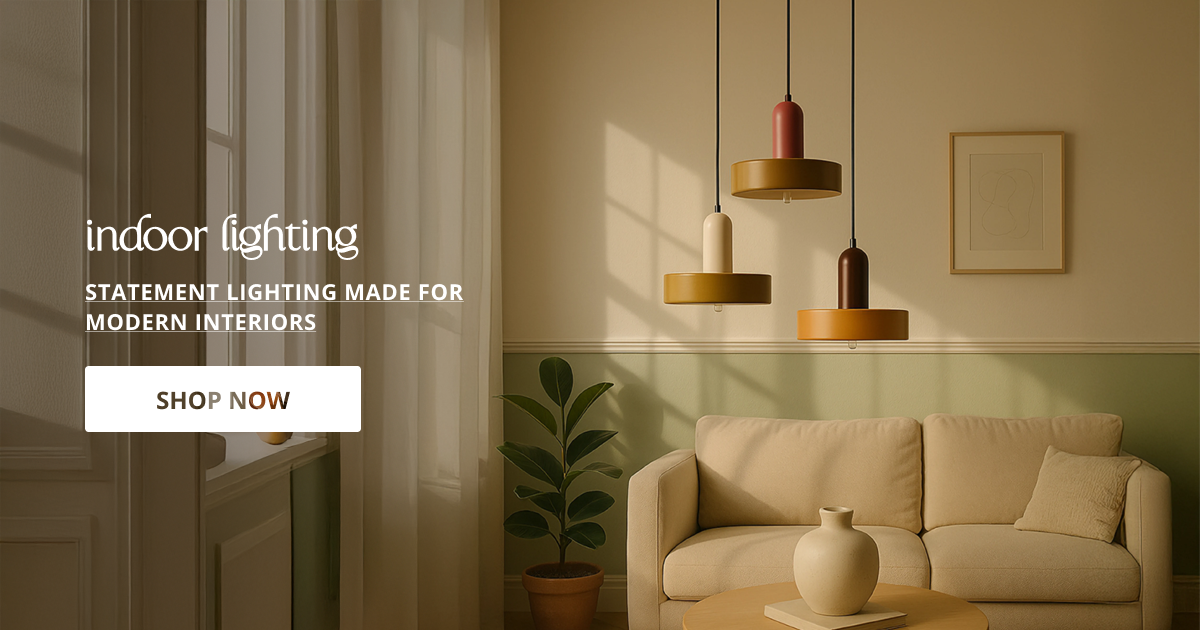 Indoor lighting with modern lamps wall lights and ceiling fixtures perfect for living room bedroom and stylish home interior.