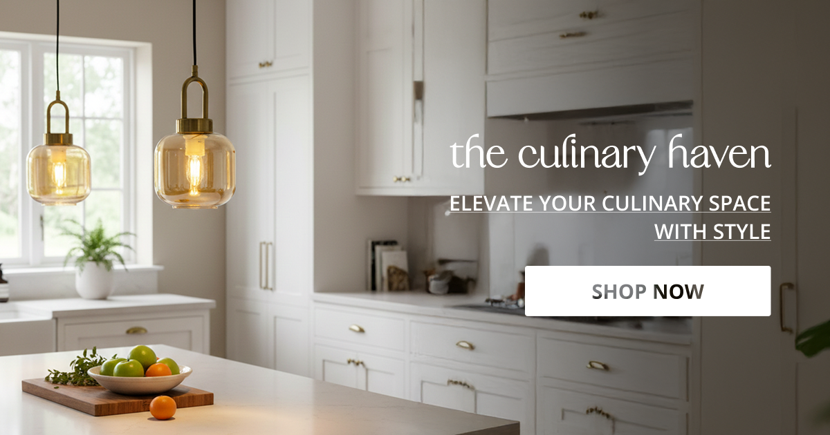 Kitchen decor styled with pendant lights and clean design creating bright modern functional cooking space.