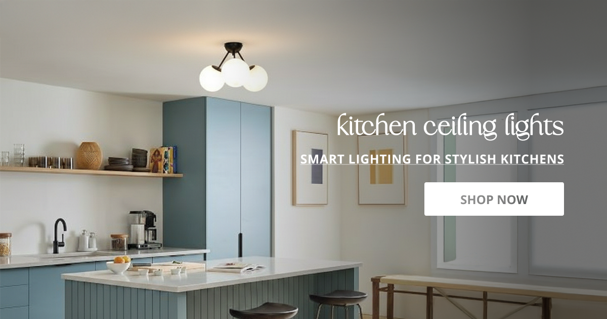 Kitchen ceiling lights with bright modern design providing clear lighting for cooking space and interior decor.