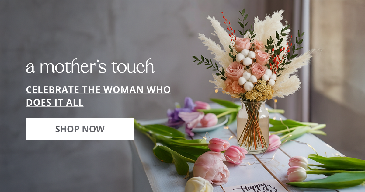 Mothers day decor styled with flowers and table setup creating warm loving ambiance for special celebrations.