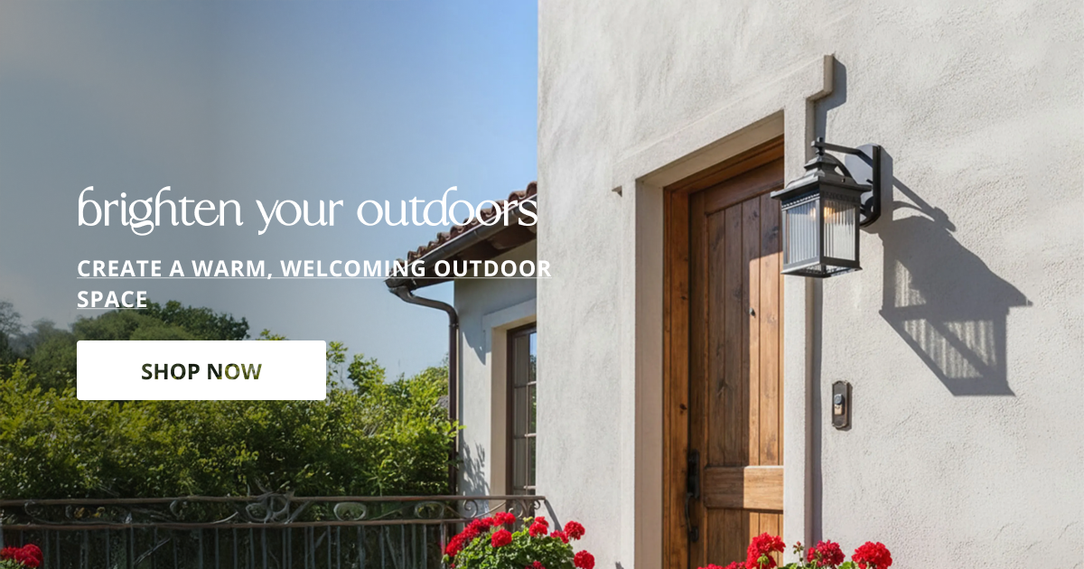 Outdoor lights for home styled near entrance creating welcoming ambiance and modern exterior lighting appeal.