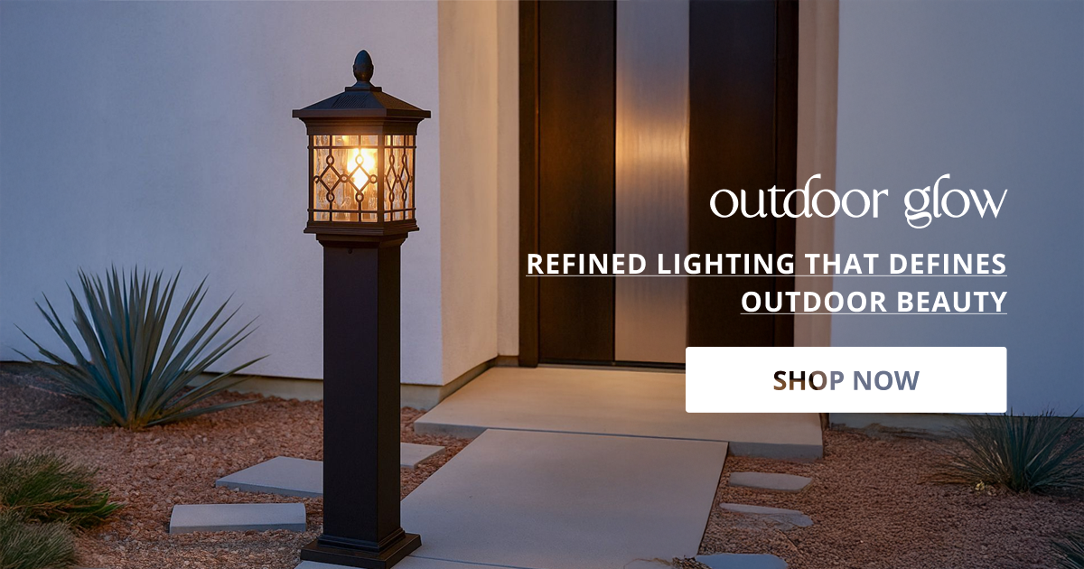 New arrival outdoor pole lights with tall modern design perfect for garden pathway lawn and exterior lighting decor.