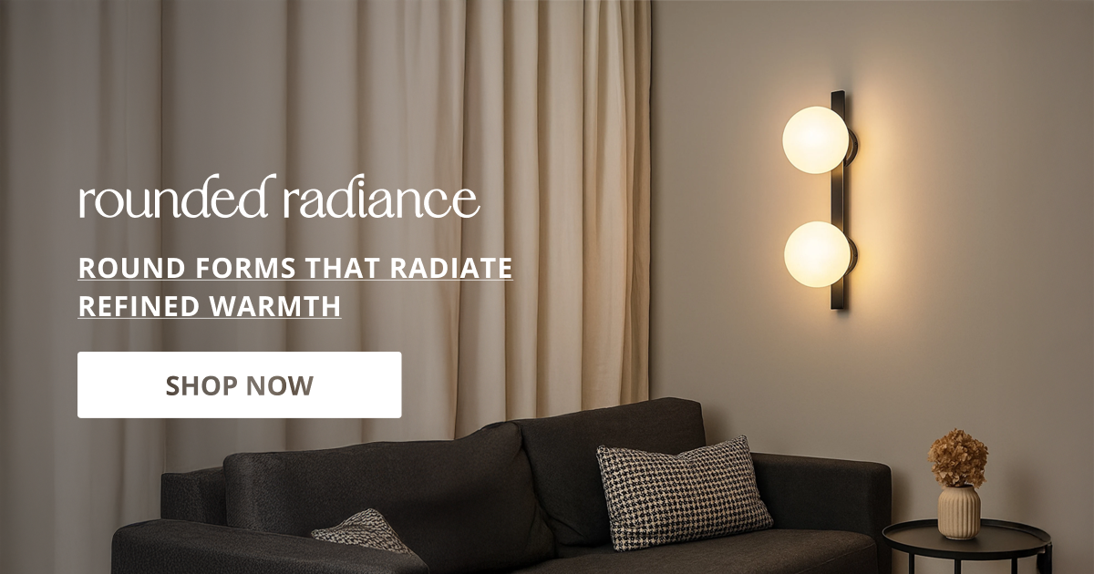 Round ball lights with modern globe design creating soft ambient lighting for bedroom living room and home decor.
