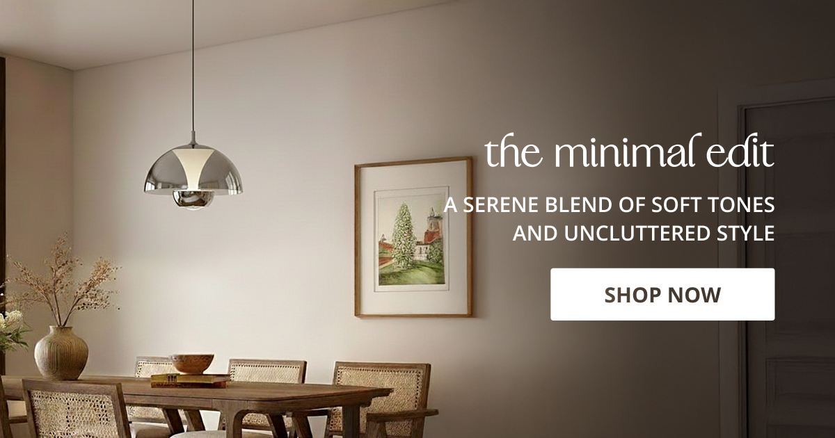 Minimalist home decor with clean design lighting furniture and accessories perfect for modern simple interior styling.