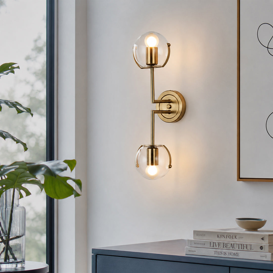2-Light Wall Sconce