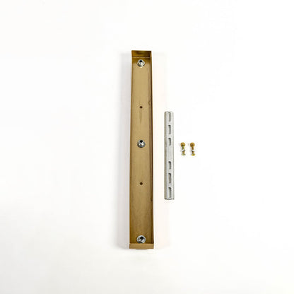 3 Light Gold Rectangular Ceiling Plate Medium White Background 1