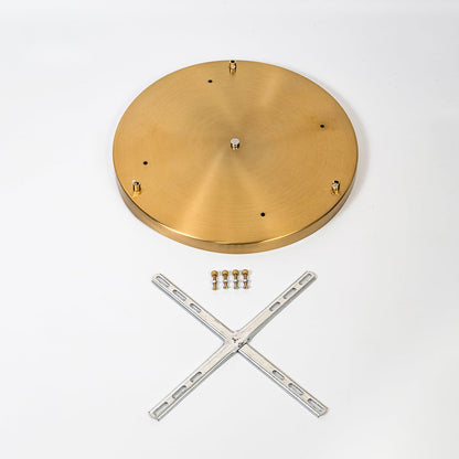 Black metal picture light mounting bar with fixing screws shown on white background highlighting sturdy build and clean finish.