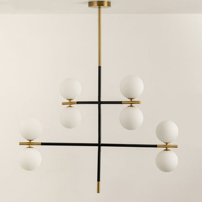8 Aball Linear Lights Off White Background