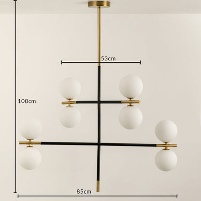 8-Aball Linear Lights Dimension