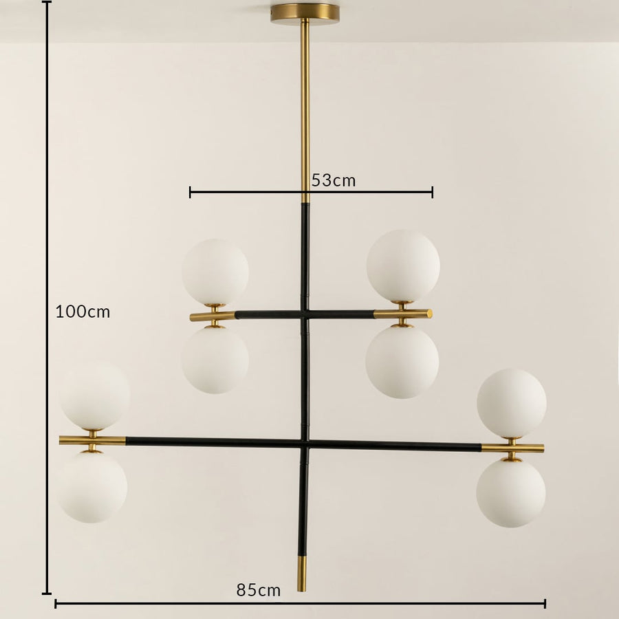 8-Aball Linear Lights Dimension
