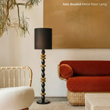 Aldo Beaded Metal Floor Lamp
