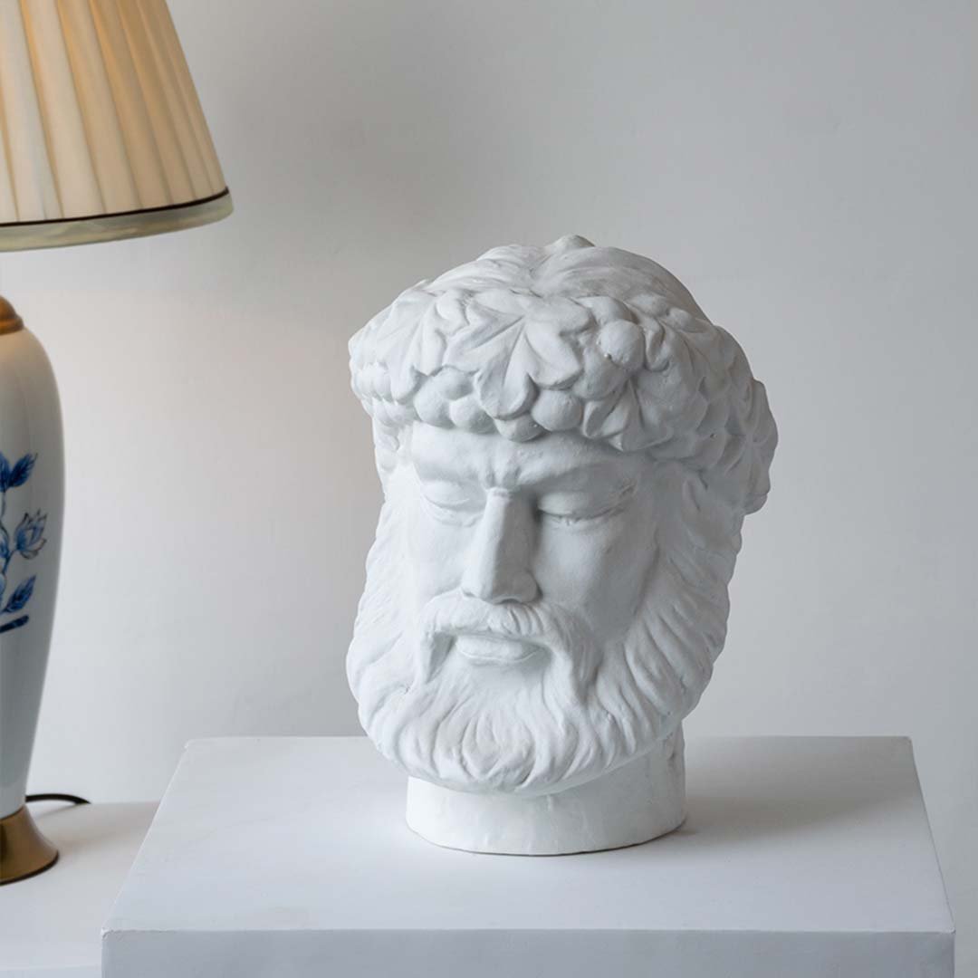 Augustus Face Decor - White
