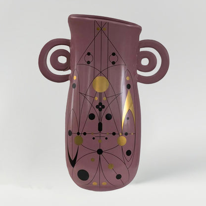 Barrit Ceramic Flower Vase - Pink