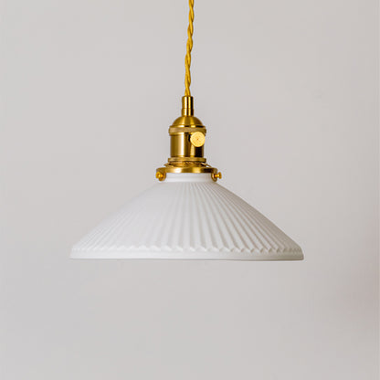 Berkshire Pleated Pendant Light - Decker