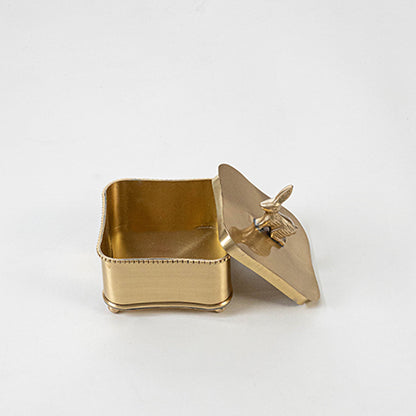 Bodh Brass Storage Box