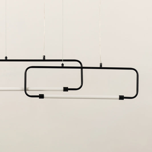Bouvet 2-Light Chandelier - Black