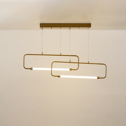 Bouvet 2-Light Chandelier - Gold