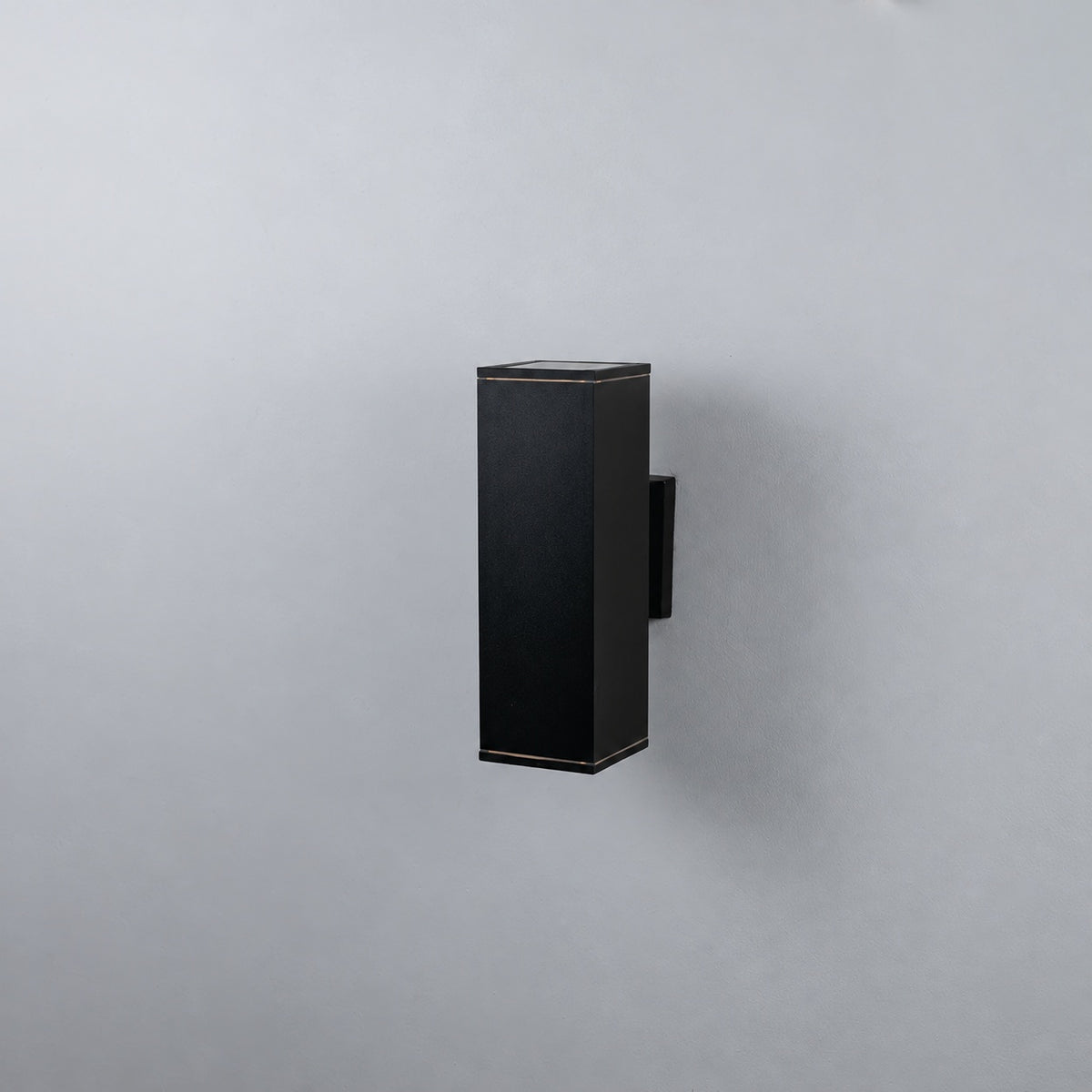 Box Outdoor Wall Light- Black