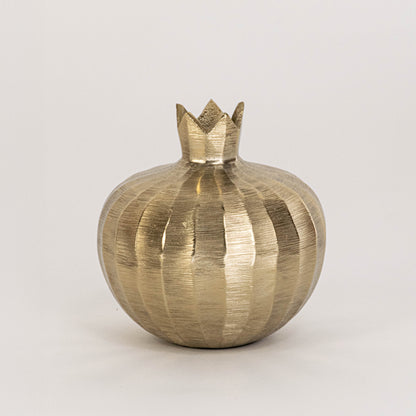 Brass Pomegranate Decorative Object - Large