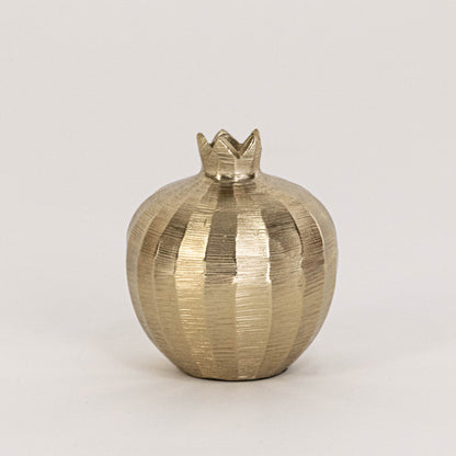 Brass Pomegranate Decorative Object - Small