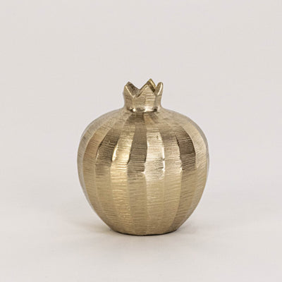 Brass Pomegranate Decorative Object - Small