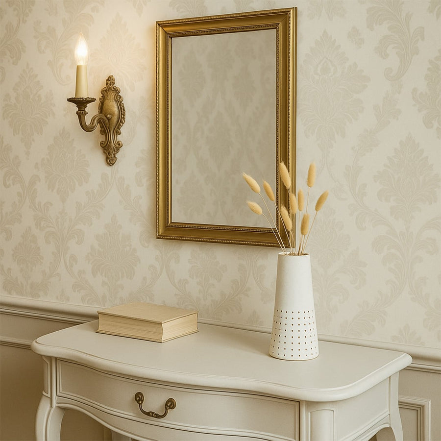 Soft beige dried bunny tail stems styled in a warm cozy room adding gentle natural texture to modern home decor.